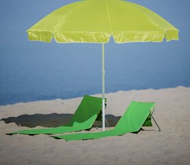 Пляжный шезлонг Patio Mare, зеленый цена и информация | Шезлонги | 220.lv