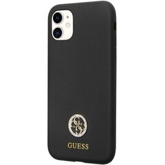 Guess Silicone Logo Strass cena un informācija | Telefonu vāciņi, maciņi | 220.lv