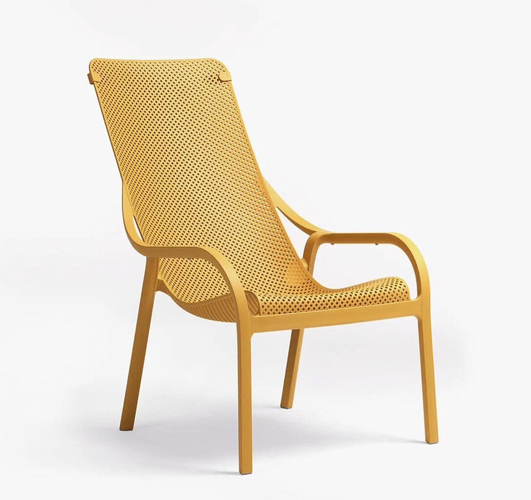 Krēsls Nardi Net Lounge, dzeltens cena un informācija | Dārza krēsli | 220.lv