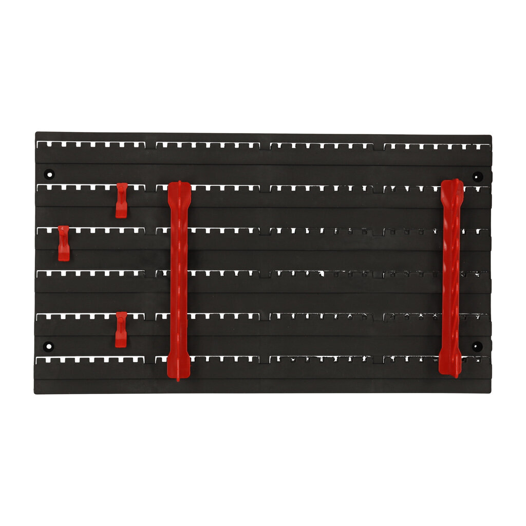 Darbnīcas instrumentu dēlis, 48 cm. 48 x 27 cm. 48 cm. x 1 cm. cena un informācija | Instrumentu kastes | 220.lv