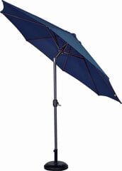 Зонт садовый Saska garden, синий цена и информация | Зонты, маркизы, стойки | 220.lv