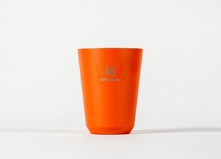 Металлическая чашка, 280 мл, оранжевая цена и информация | Стаканы, фужеры, кувшины | 220.lv
