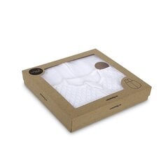 Трикотажный детский спальный мешок CebaBaby, белый цвет цена и информация | Детские подушки, конверты, спальники | 220.lv