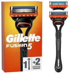 Skuveklis Gillette Fusion5 + 2 asmeņi cena un informācija | Skūšanās piederumi, kosmētika | 220.lv