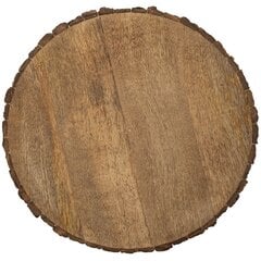декоративный деревянный поднос с корой, 39 см цена и информация | Посуда, тарелки, обеденные сервизы | 220.lv