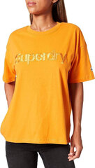 T-krekls sievietēm Superdry W1010679A ETZ, oranžs cena un informācija | T-krekli sievietēm | 220.lv