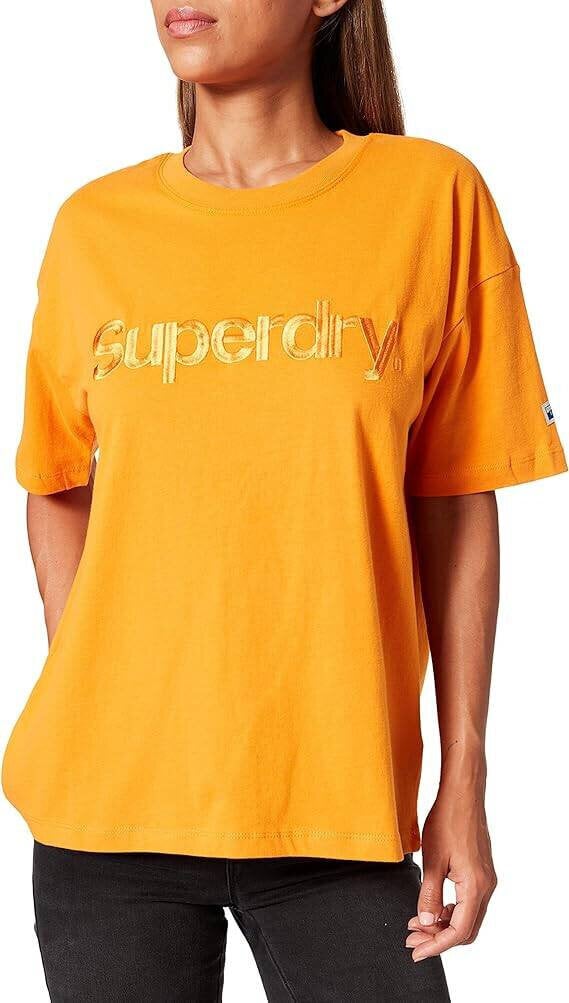 T-krekls sievietēm Superdry W1010679A ETZ, oranžs цена и информация | T-krekli sievietēm | 220.lv