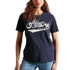 T-krekls sievietēm Superdry W1010646A 98T, zils cena un informācija | T-krekli sievietēm | 220.lv