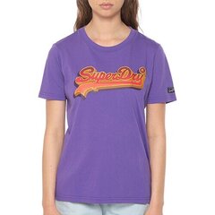 T-krekls sievietēm Superdry W1010790A 6NR, violets cena un informācija | T-krekli sievietēm | 220.lv