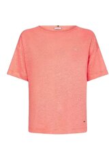 Tommy Hilfiger T-krekls sievietēm WW0WW34811 TKM, oranžs cena un informācija | T-krekli sievietēm | 220.lv