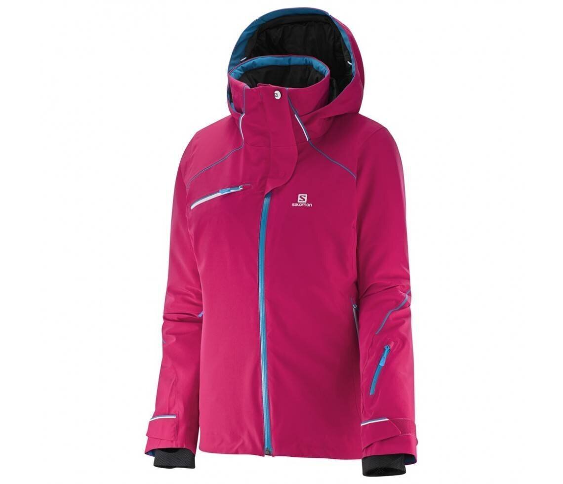 Slēpošanas jaka sievietēm Salomon L38243600, rozā cena un informācija | Slēpošanas apģērbs | 220.lv