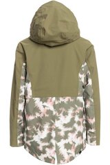 Slēpošanas jaka sievietēm Roxy ERJTJ03377, zaļa cena un informācija | Slēpošanas apģērbs | 220.lv