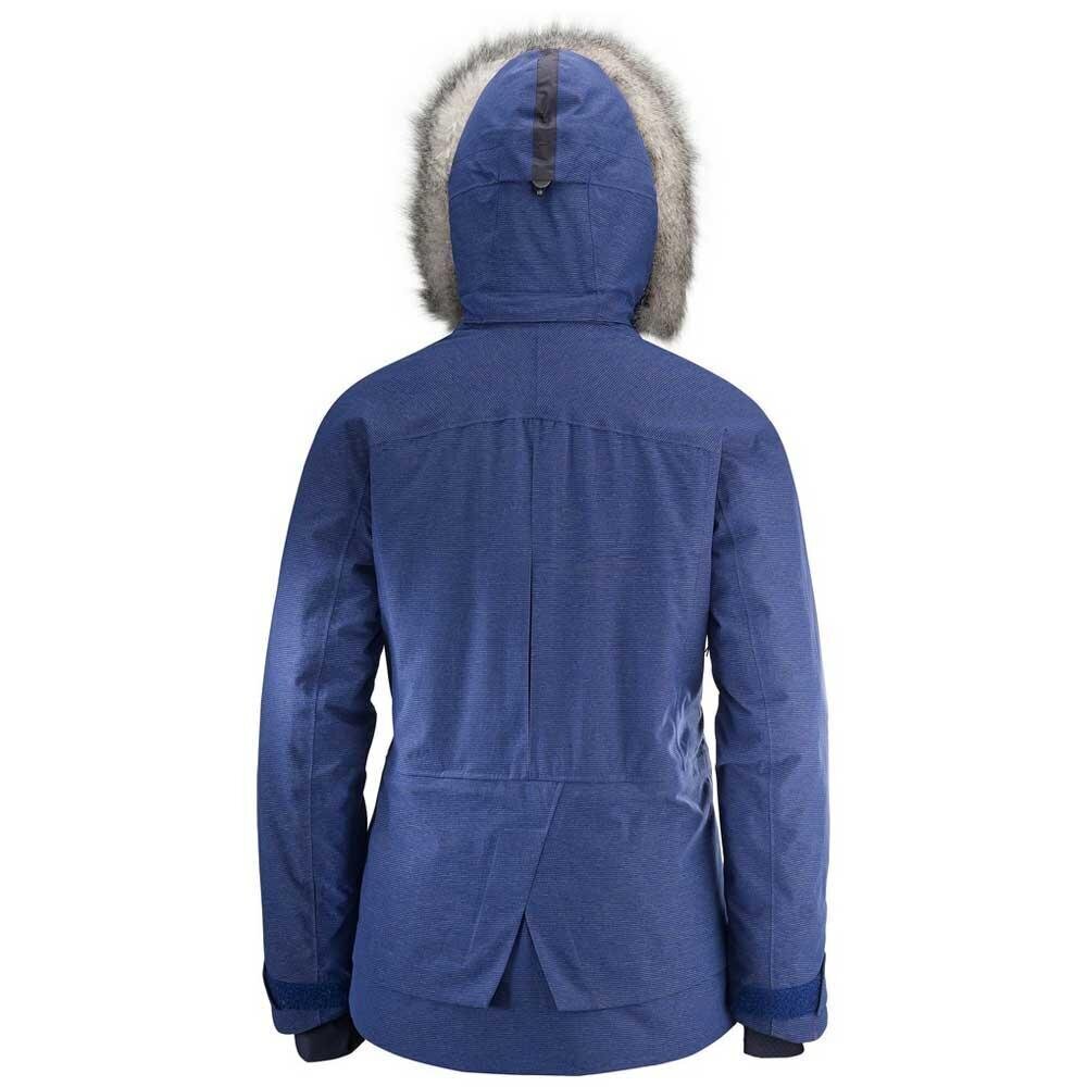 Slēpošanas jaka sievietēm Salomon L39741100, zila cena un informācija | Slēpošanas apģērbs | 220.lv