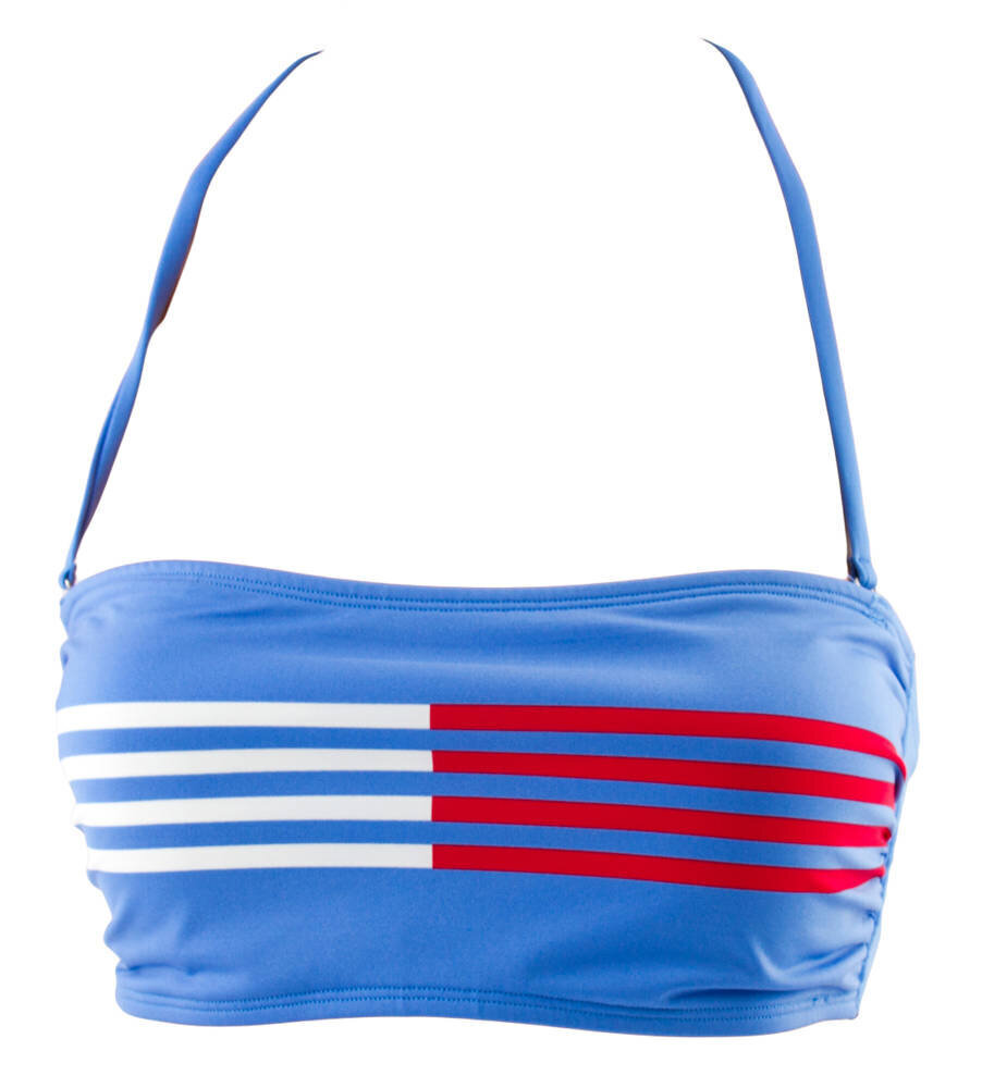 Tommy Hilfiger bikini tops sievietēm UW0UW00828 799, zils цена и информация | Peldkostīmi | 220.lv