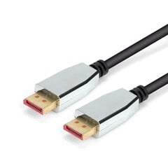 Montis Kabel DisplayPort v1.4 MT038 1,8 м Черный, серебристый цена и информация | Кабели и провода | 220.lv