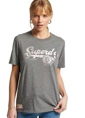 T-krekls sievietēm Superdry W1010793A, pelēks cena un informācija | T-krekli sievietēm | 220.lv