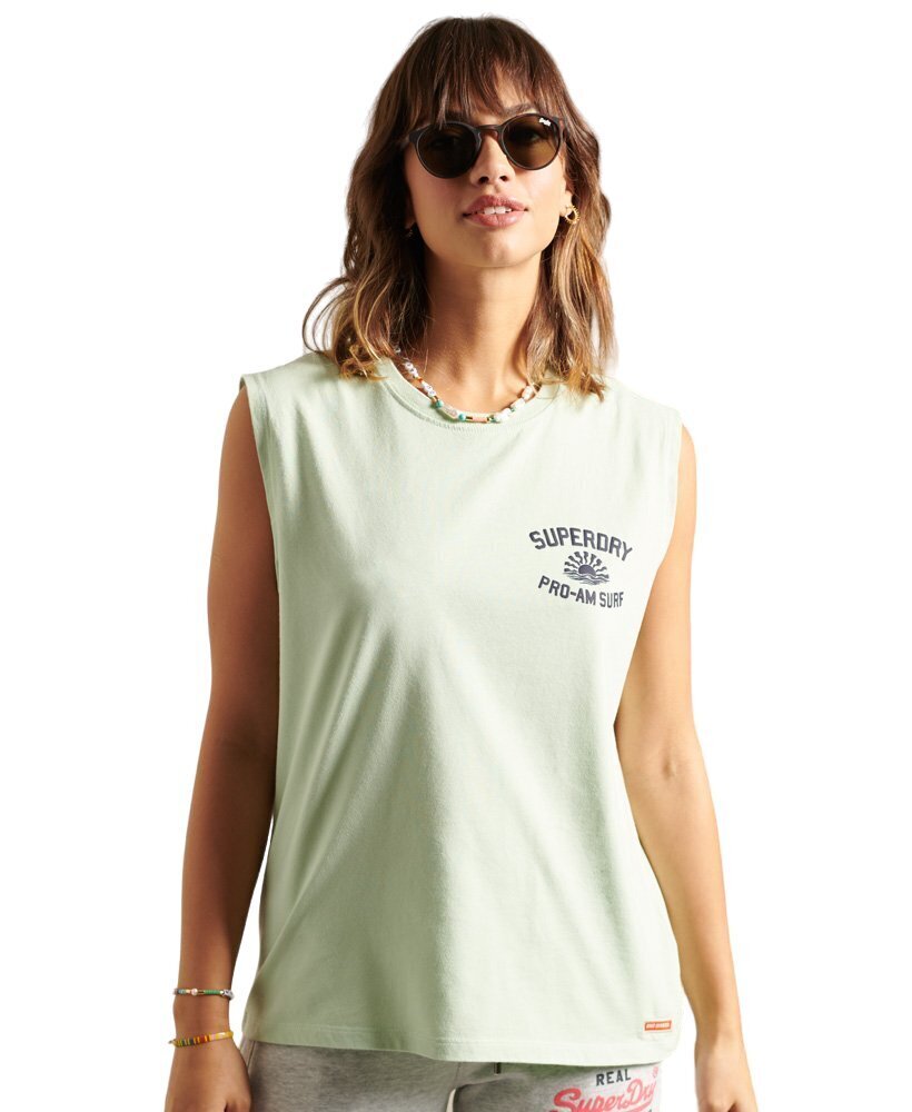 T-krekls sievietēm Superdry W6010956A, zaļš cena un informācija | T-krekli sievietēm | 220.lv