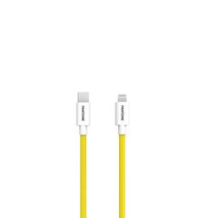 PANTONE MFi cable Lightning - USB-C 1,5m PT-CTL002-5 Yellow 102C цена и информация | Кабели и провода | 220.lv