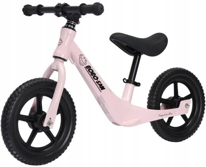 Divriteņu velosipēds Bobo-San 12", rozā, YM-BB-11 цена и информация | Balansa velosipēdi | 220.lv