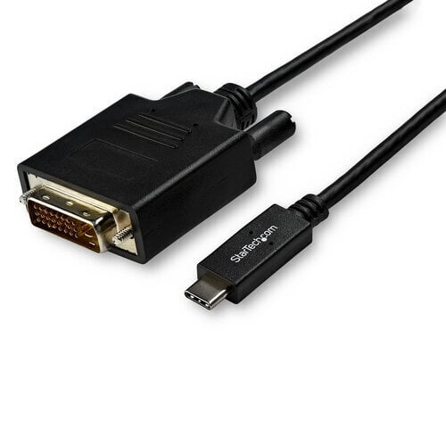 StarTech USB-C/DVI, 3 m цена и информация | Kabeļi un vadi | 220.lv