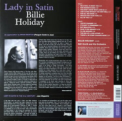 Vinila plate Billie Holiday Lady In Satin cena un informācija | Vinila plates, CD, DVD | 220.lv