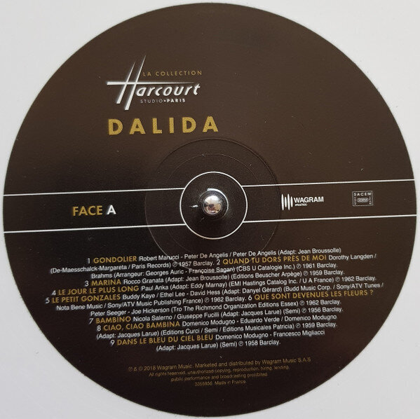 Vinila plate Dalida цена и информация | Vinila plates, CD, DVD | 220.lv