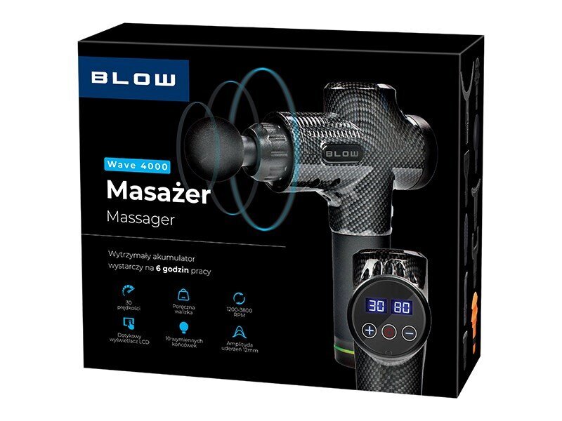 Blow Wave 4000 цена и информация | Masāžas ierīces | 220.lv