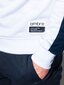 Džemperis vīriešiem Ombre Clothing 22fw-010, balts cena un informācija | Vīriešu jakas | 220.lv