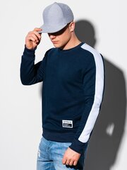 Džemperis vīriešiem Ombre Clothing 22fw-010, zils cena un informācija | Vīriešu jakas | 220.lv