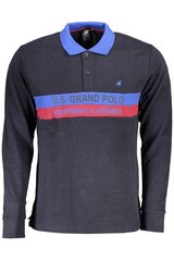 Polo krekls vīriešiem U.S. Grand Polo, zils cena un informācija | Vīriešu T-krekli | 220.lv
