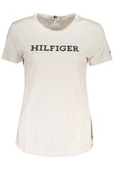 рубашка tommy hilfiger ww0ww38872 WW0WW38872_B1301D2_BEIGEAC0_S цена и информация | Женские футболки | 220.lv