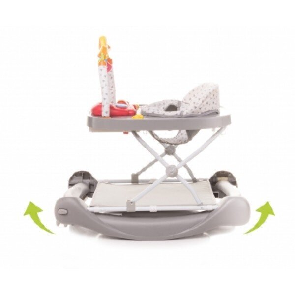 Staigulis 4baby Swingn Push, grey cena un informācija | Staigulīši | 220.lv