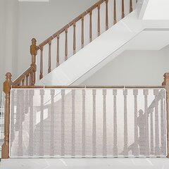 Защитная сетка для балконов и лестничных перил Tech Zone, 300 см, коричневая цена и информация | Товары для безопасности детей дома | 220.lv