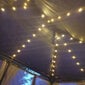 Dārza telts ar LED apgaismojumu Swing & Harmonie, 4 x 3 x 2.5 m, pelēka цена и информация | Dārza nojumes un lapenes | 220.lv