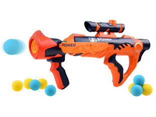 Пистолет для запуска пенопластовых шариков цена и информация | Игрушки для мальчиков | 220.lv