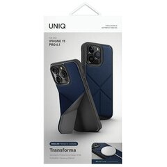 Чехол UNIQ Transforma для iPhone 15 Pro 6.1" с Magclick Charging |синий цена и информация | Чехлы для телефонов | 220.lv