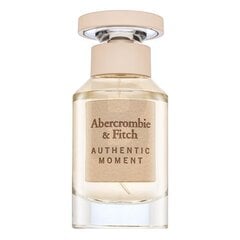Tualetes ūdens Abercrombie & Fitch Authentic Moment EDT sievietēm, 50 ml cena un informācija | Sieviešu smaržas | 220.lv