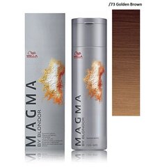 Matu krāsa Wella Professionals Magma By Blondor, 73 Golden Brown, 120 ml cena un informācija | Matu krāsas | 220.lv