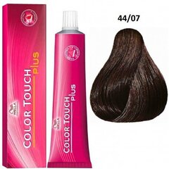 Wella Professionals Color Touch Plus профессиональная демиперманентная краска для волос 44|07 60 мл цена и информация | Краска для волос | 220.lv