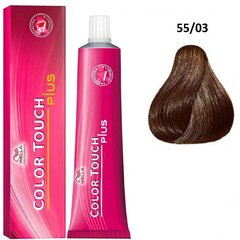 Wella Professionals Color Touch Plus профессиональная демиперманентная краска для волос 55|03 60 мл цена и информация | Краска для волос | 220.lv