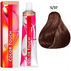 Matu krāsa Wella Professionals Color Touch, 5/37 Dark Brown Gold Sand, 60 ml цена и информация | Краска для волос | 220.lv