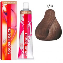 Matu krāsa Wella Professionals Color Touch, 6/37 Dark Blond/Golden Brown, 60 ml цена и информация | Краска для волос | 220.lv