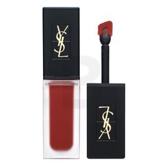 Yves Saint Laurent Tatouage Couture с матирующим эффектом 212 Rouge Rebel 6 мл цена и информация | Помады, бальзамы, блеск для губ | 220.lv