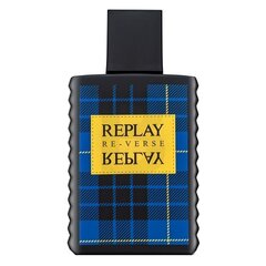 Tualetes ūdens Replay Signature Reverse EDT vīriešiem, 50 ml цена и информация | Мужские духи | 220.lv