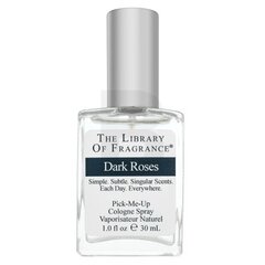 Odekolons The Library Of Fragrance Dark Roses EDC vīriešiem/sievietēm, 30 ml cena un informācija | Sieviešu smaržas | 220.lv
