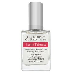 Odekolons The Library Of Fragrance Exotic Tuberose EDC vīriešiem/sievietēm, 30 ml cena un informācija | Sieviešu smaržas | 220.lv