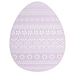 коврик для яиц из пвх 32x40 см фиолетовый цена и информация | Скатерти, салфетки | 220.lv