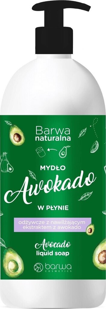 Barojošas ziepes ar avokado Barwa, 500 ml цена и информация | Ziepes | 220.lv