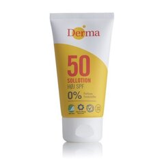 Saules balzams Derma Sun Lotion SPF50, 100 ml cena un informācija | Sauļošanās krēmi | 220.lv