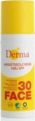 Крем солнцезащитный для лица Derma Sun Ansigtssolcreme SPF30, 50 мл цена и информация | Кремы от загара | 220.lv